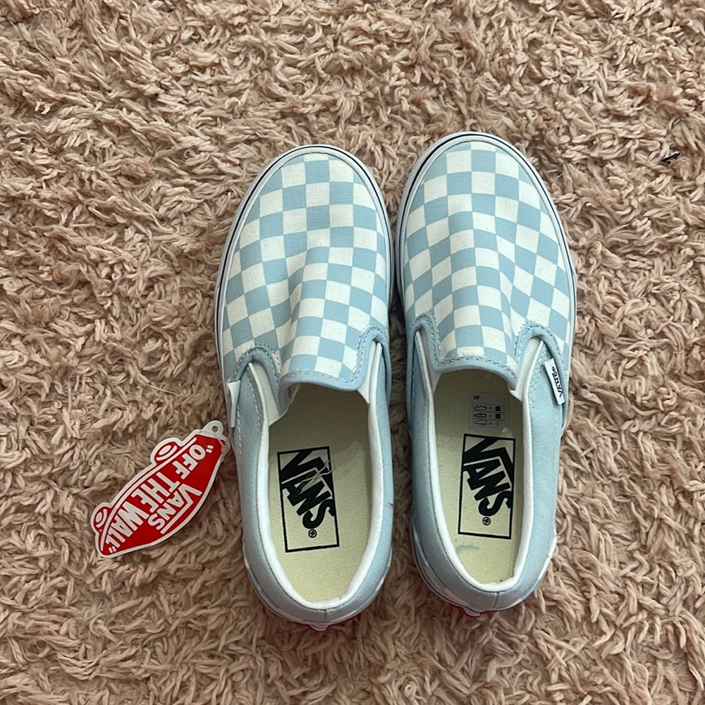 light blue vans